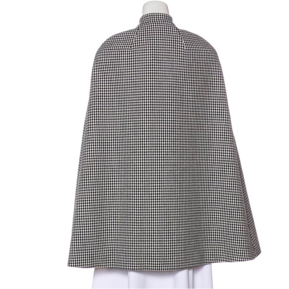Christian Dior Haute Couture houndstooth cape dress FR40 - Picture 7 of 7